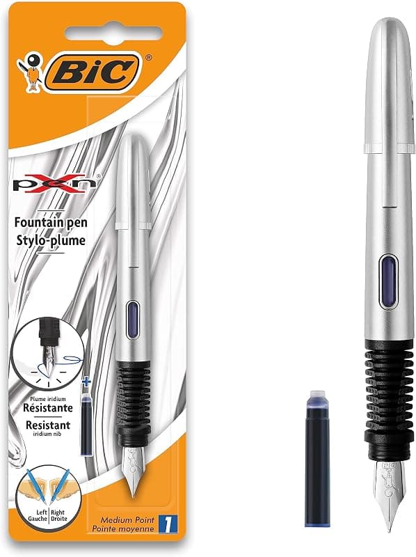 BIC Xpen — Stylo-Plume Rechargeable Corps Chromé