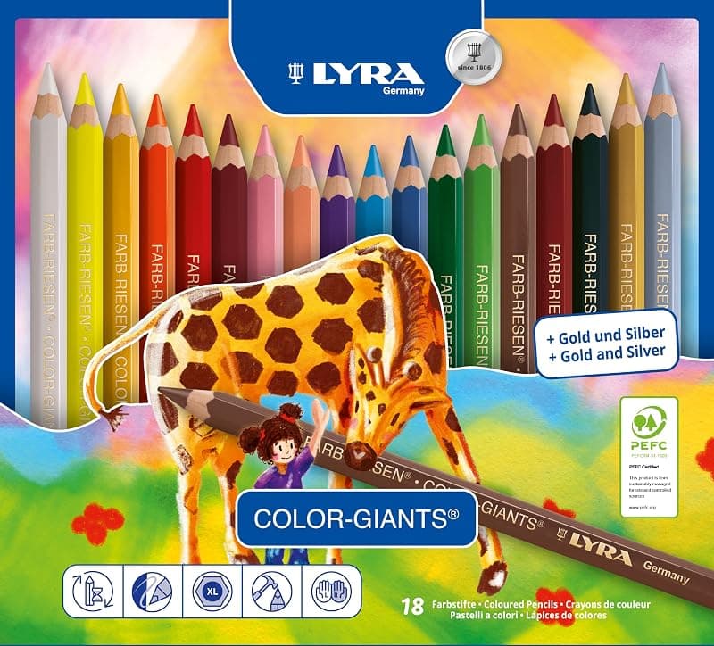 Crayons géants Lyra Color Giant