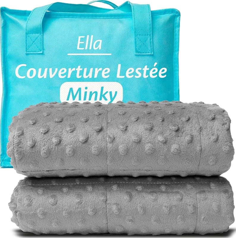 Woven — Couverture lestée enfant en coton bio